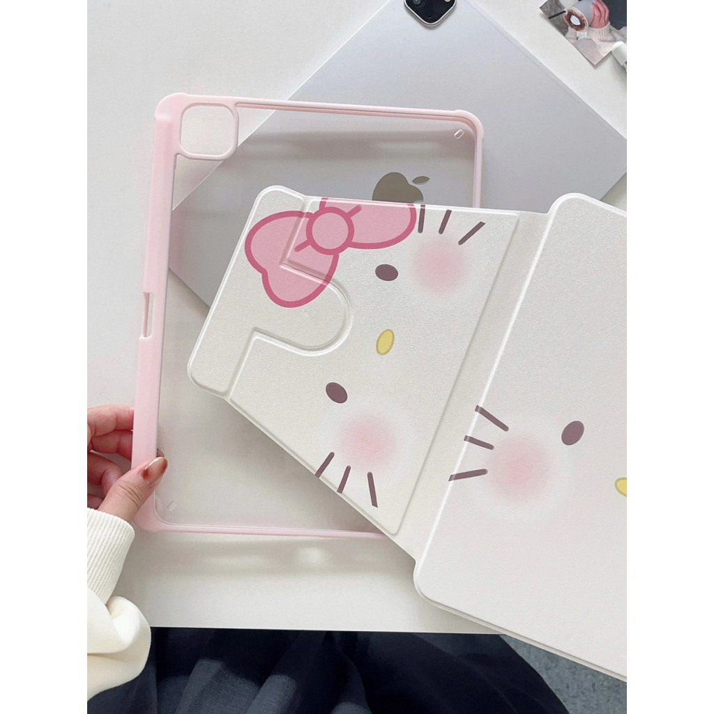 Ốp lưng iPad Hello Kitty dễ thương cho iPad Gen 7/8/9 (10.2 inch)