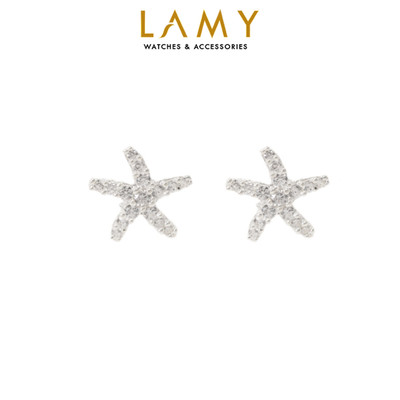 Khuyên tai bạc nữ LAMY Starfish Stud Earrings 3220- Khuyên tai bạc ta