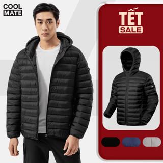   SALE TẾT Áo phao nhẹ Ultra warm thu đông có mũ giữ ấm chống gió tốt Coolmate  