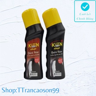 Xi đánh giầy nước Kleen 75ml - Thái Lan