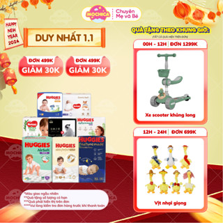   TỔNG   KOL  Bỉm HUGGIES siêu cao cấp Platinum Nature Made size M58 L44 XL38 XXL26 S82 NB60- Mochica 