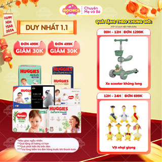   TỔNG  Tã Bỉm Dán  Quần HUGGIES phiên bản siêu cao cấp Nature Made đủ size NB S M L XL XXL XXXL-Mochica 
