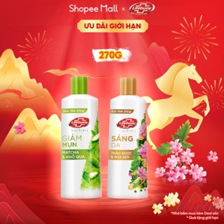  Sữa tắm Lifebuoy Thiên nhiên Detox Và Chăm Sóc Chuyên Sâu 270g Nhỏ Gọn Tiện Dụng 