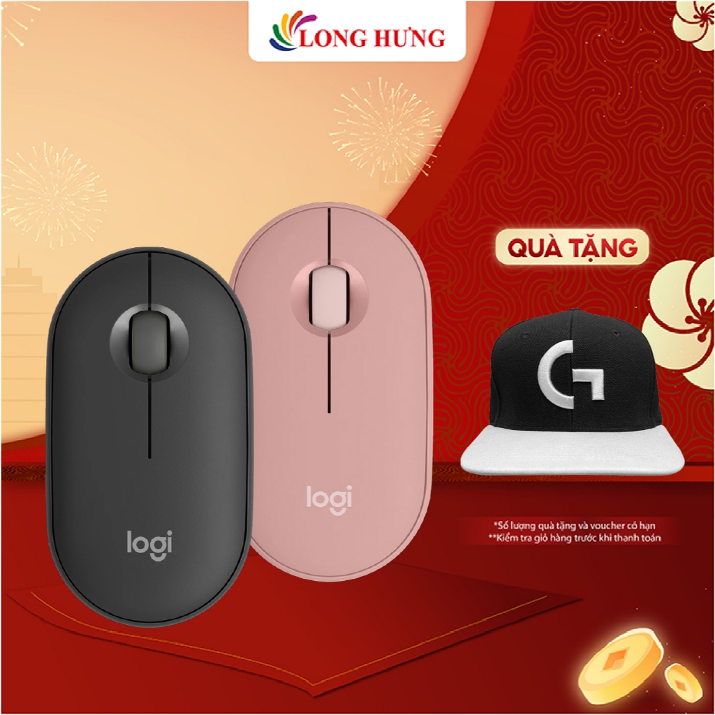 Chuột không dây Logitech Pebble M350S - Hàng chính hãng