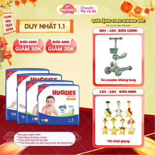   KOL   SIÊU NHIỀU MIẾNG Tã Bỉm quần Huggies Tràm Trà Tự Nhiên SKINCARE Pants MegaJumbo M L XL XXl - Mochica 