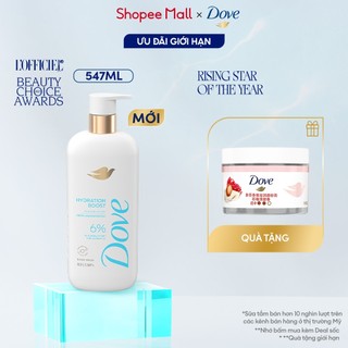  Sữa tắm Dove Serum Dưỡng ẩm sâu Hydration Boost 547ml 