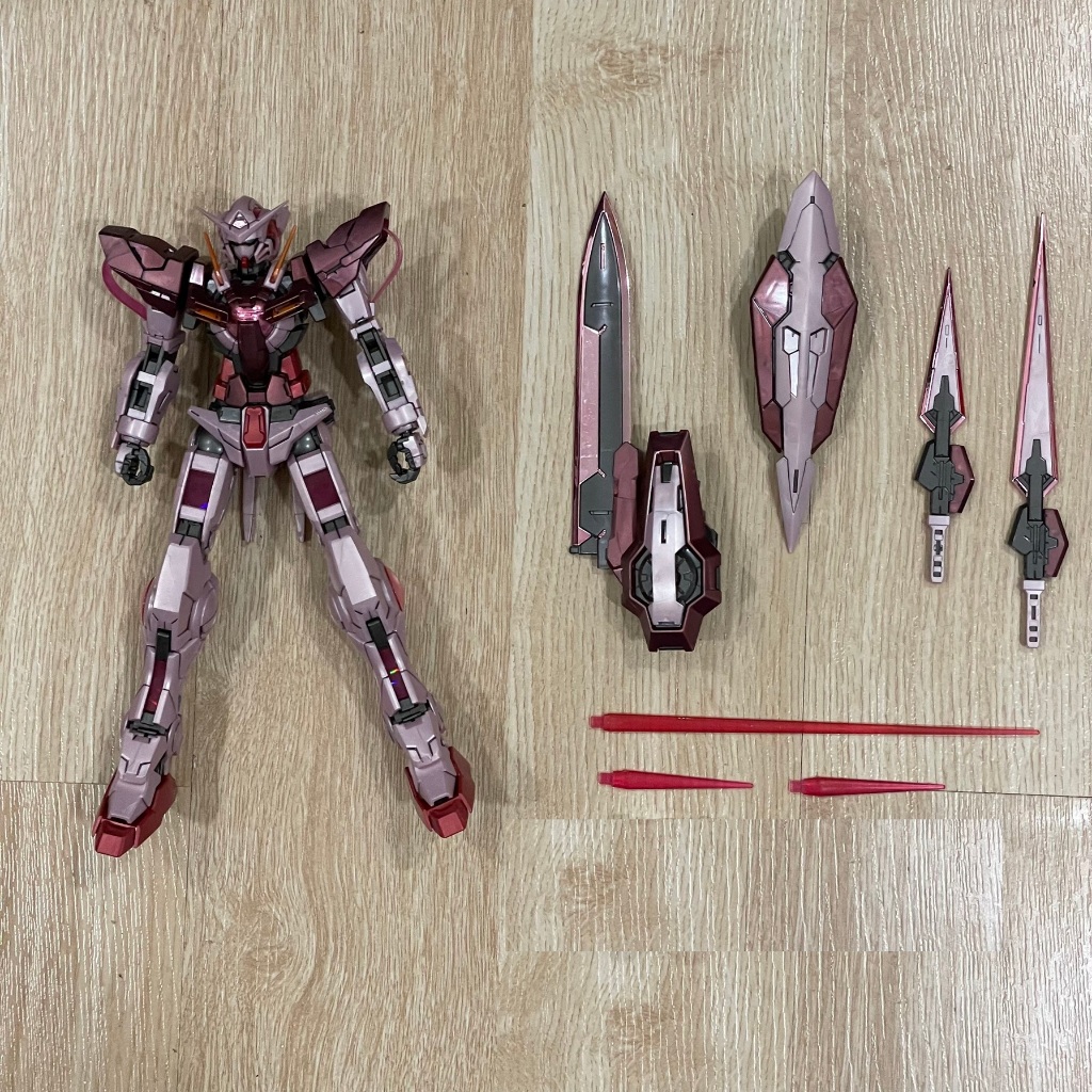 Mô hình body Gundam mg 1/100 00 Exia Trans Am Bandai [2nd - vui lòng đọc kỹ mô tả]