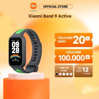  Vòng đeo tay thông minh Xiaomi Smart Band 9 Active | Màn hình 1.47'' TFT 60Hz | Pin 18 ngày | Theo dõi sức khỏe cả ngày 