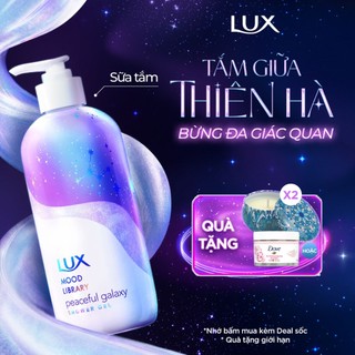  Sữa tắm Lux Mood Library Peaceful Galaxy 470g 