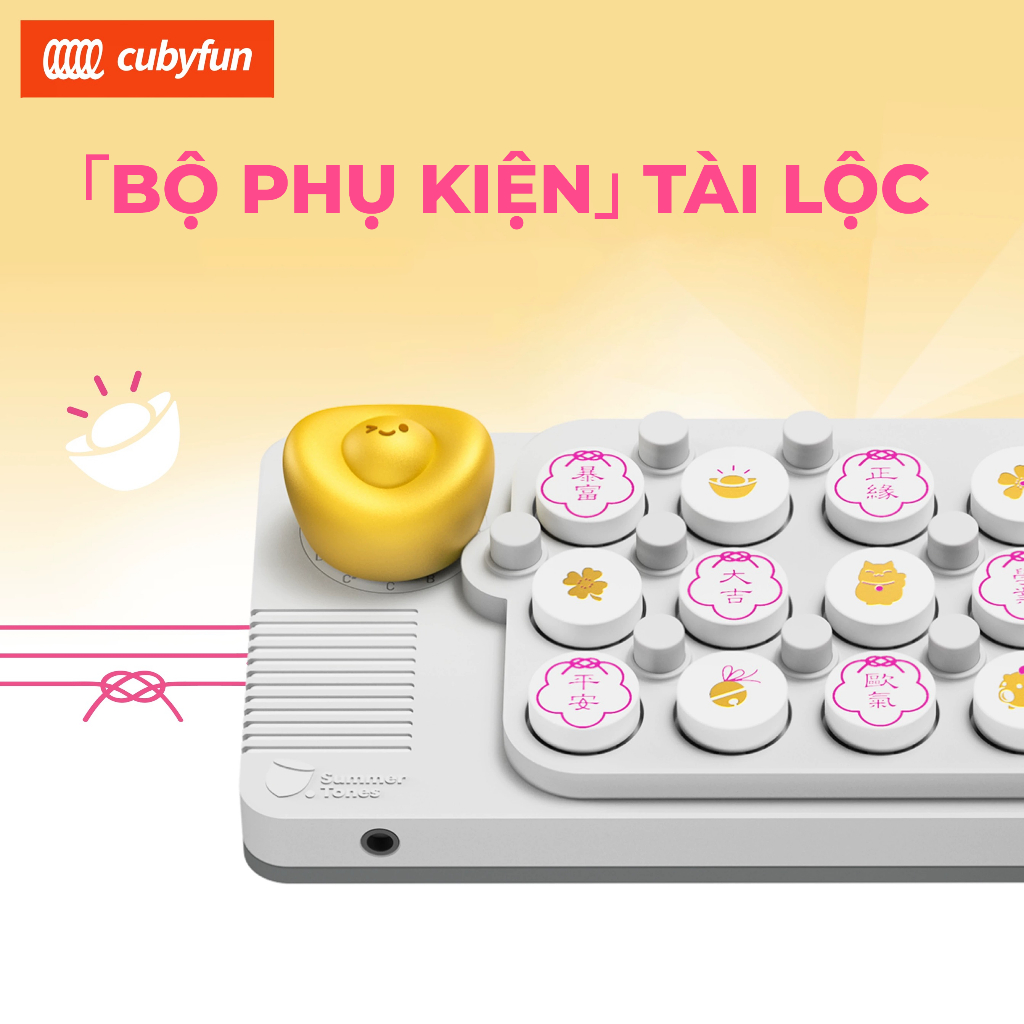 [Bộ phụ kiện] Keycap EASYPLAY và Bộ tài lộc