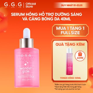   SALE  Serum Hồng Sáng Da Và Căng Bóng Da 5% Niacinamide G.G.G Wonder Glow Brightening Serum 40ml 