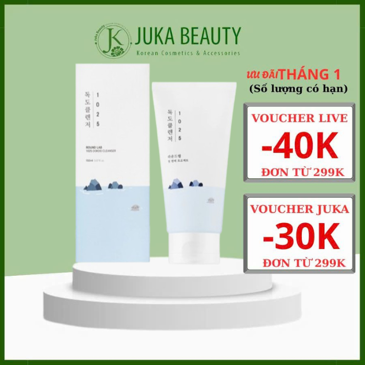 (NHẬP KHẨU) Sữa rửa mặt Round Lab 1025 Dokdo Cleanser 150ml