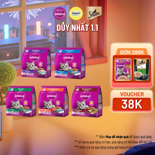  Hạt khô cho mèo trưởng thành - Mix 5 vị - 480g 