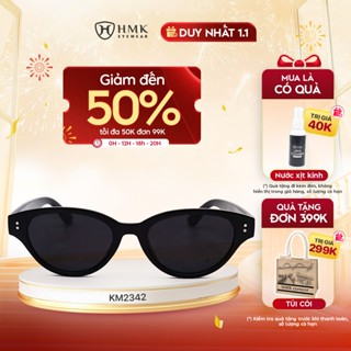  Kính Râm Mắt Mèo HMK Eyewear Phụ Kiện Đi Biển Thời Trang Nam Nữ Chống Tia UV Bảo Vệ Mắt - KM2342 