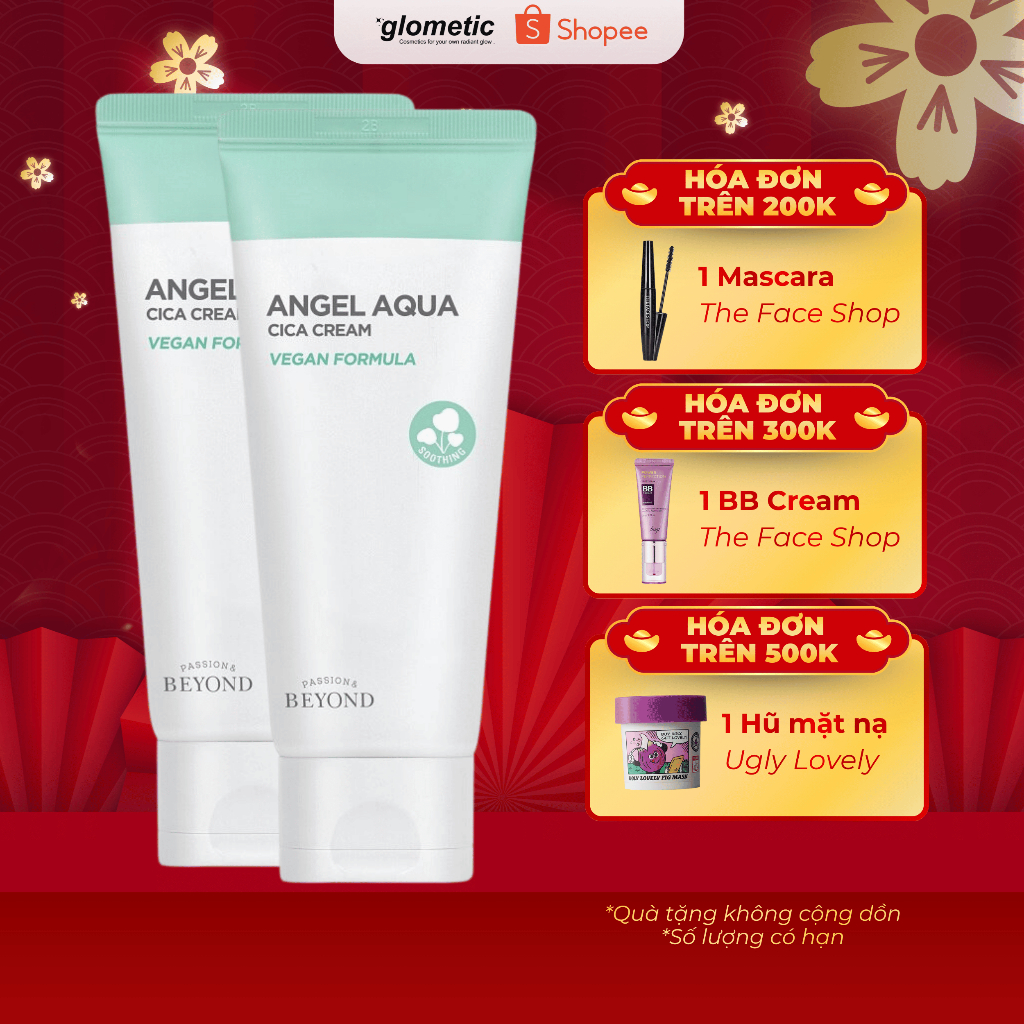 KEM DƯỠNG ẨM BEYOND ANGLE AQUA CICA CREAM 150ML - DÀNH CHO DA KHÔ, CHẤT GEL DỊU NHẸ