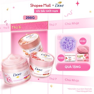   CHÍNH HÃNG ĐỘC QUYỀN  Smoothie Tẩy Tế Bào Chết Body Dove Chăm Da Sáng Mịn 298g 