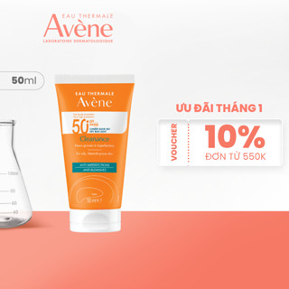  Date 02.2026 Kem chống nắng Avène CLEANANCE SPF50+ cho da dầu mụn chống tia UVA UVB & ánh sáng xanh 50ml 