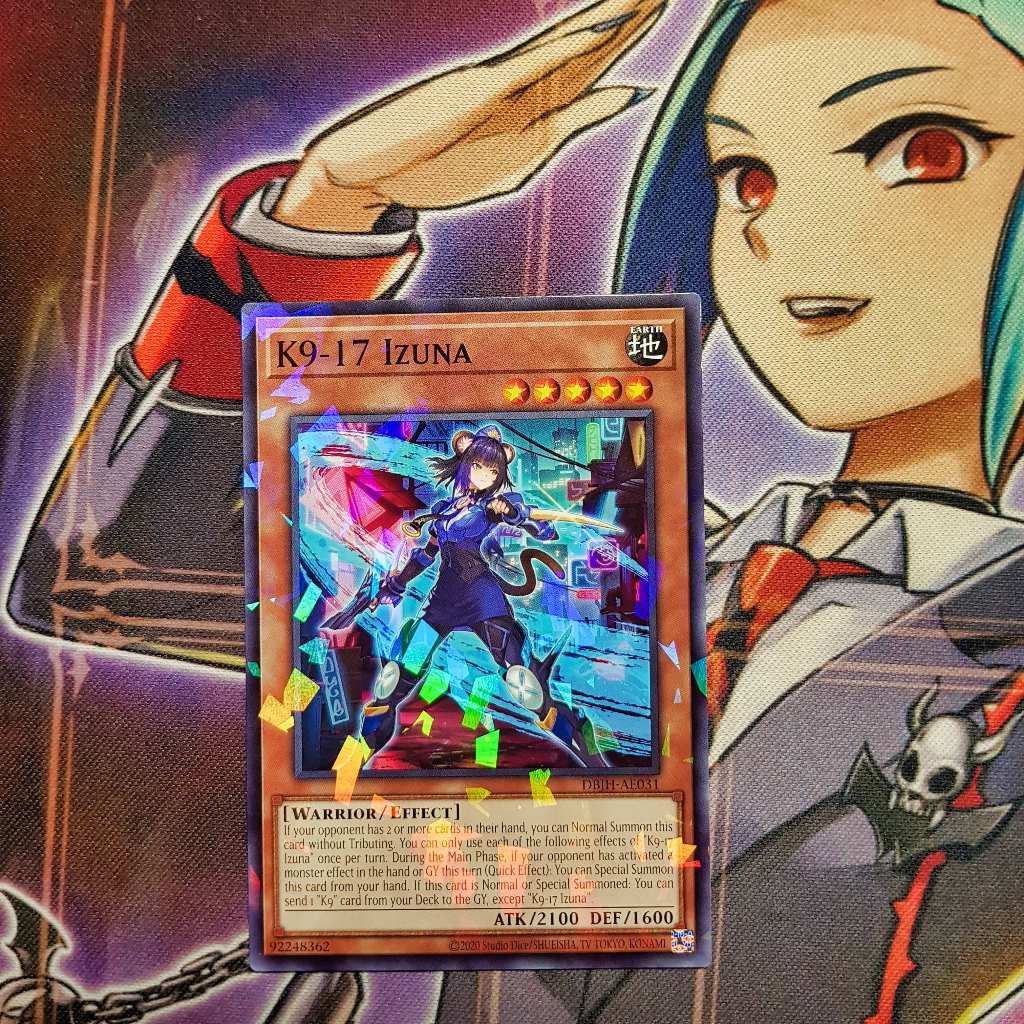 Thẻ bài Yugioh chính hãng | K9-17 Izuna (AE) | DBJH Common.