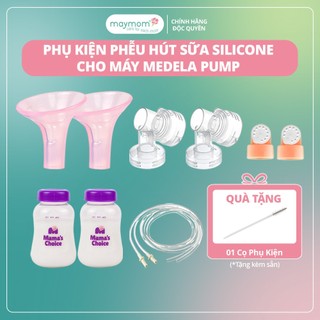  Phụ Kiện Hút Sữa  Medela Pump Thương Hiệu Maymom Dùng Cho Medela Pump In Style Advanced Phễu Silicone 