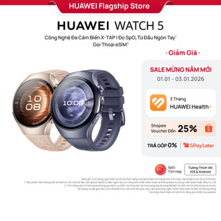   LIVESTREAM  Đồng Hồ Thông Minh HUAWEI WATCH 5 | Công Nghệ Đa Cảm Biến X-TAP | Đo SpO2 Từ Đầu Ngón Tay | Gọi Thoại eSI 