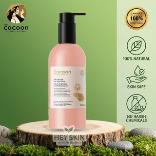 ✨ Sữa Rửa Mặt Sen Cocoon 310ml - Giảm Mụn Giảm Đỏ Phục Hồi & Dưỡng Ẩm Cho Da Nhạy Cảm Chính Hãng 
