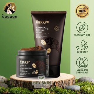  🌿 Tẩy Da Chết Mặt và Body Cà Phê Đắk Lắk Cocoon – Sáng Da Mịn Màng Lành tính TDC Chính Hãng 