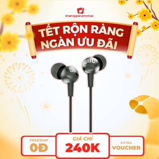  Tai Nghe Có Dây Nhét Tai JBL C200Si - Chính Hãng PGI 