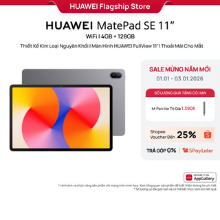   LIVESTREAM  HUAWEI MatePad SE 11”|Thiết Kế Kim Loại Nguyên Khối||Màn Hình HUAWEI FullView 11" Thoải Mái Cho Mắt 