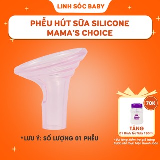  Phễu hút sữa silicon Mama's Choice chính hãng an toàn | Dùng cho máy Medela Spectra Avent Unimom Rozabi Cimilre 