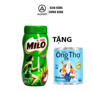 Hũ Milo Bột 400g + Tặng 1 Lon Sữa Đặc 380g - AZAGOHN