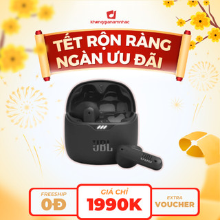   TẶNG TÚI JBL  Tai Nghe Bluetooth True Wireless Chống Ồn JBL Tune Flex 2 - Chính hãng PGI 