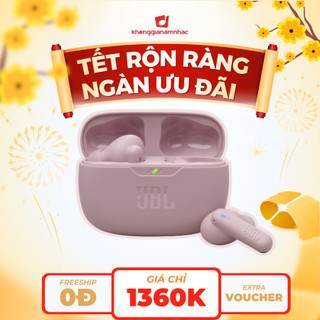   TẶNG TÚI JBL  Tai Nghe Bluetooth True Wireless Chống Ồn JBL Wave Beam 2 - Chính hãng PGI 