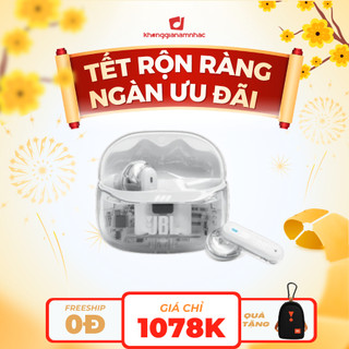   TẶNG TÚI JBL  Tai Nghe Bluetooth True Wireless Chống Ồn JBL Tune Beam 2 - Chính hãng PGI 