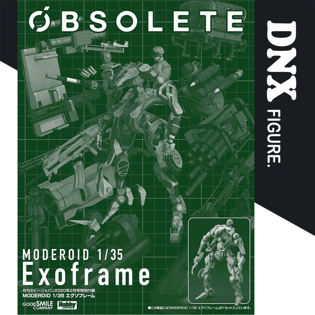 Mô Hình Phụ Kiện Moderoid 1/35 Submersible Exoframe (New Seal)