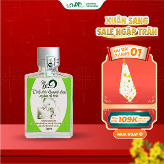  Tinh dầu khuynh diệp củ nén Mệ Đoan giúp kháng khuẩn giữ ấm xông phòng thanh lọc không khí 30ml 