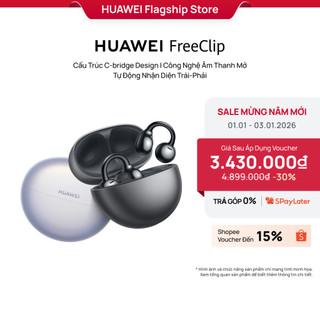  Tai nghe HUAWEI FreeClip | C-bridge Design | Công Nghệ Âm Thanh Mở| Hàng Phân Phối Chính Hãng 