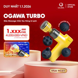 Máy massage cầm tay NÓNG LẠNH OGAWA - thiết kế độc đáo tiện lợi 