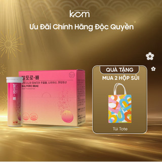  Viên sủi chuyển hoá chất béo Balporo BBae Hàn Quốc hỗ trợ giảm cân thành phần tự nhiên an toàn cho sức khỏe 