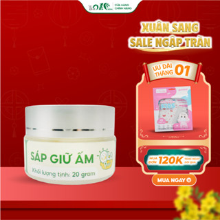  Sáp giữ ấm Ola Papi Mệ Đoan giúp giữ ấm phòng cảm lạnh làm mềm da cho bé 5g 20g 