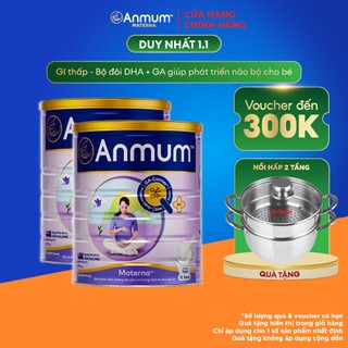 Combo 2 Sữa Bột Anmum Materna Hương Vanilla  800g lon  