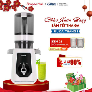  Máy ép chậm Gilux - ép nguyên quả kiệt bã - giữ nguyên dinh dưỡng - Bảo hành 12 tháng 