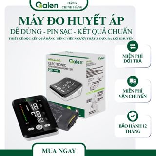 Máy Đo Huyết Áp Tự Động Phát Kết Quả Bằng Tiếng Việt Chuẩn Xác, Máy Đo Nhiệt Tim Bảo Hành 12 Tháng