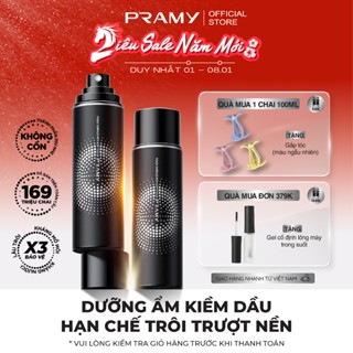  PRAMY Xịt Khóa Lớp Nền Cố Định Lớp Nền Lâu Trôi Cấp Ấm Kiềm Dầu Hiệu Quả Dành Cho Da Dầu 100ml 