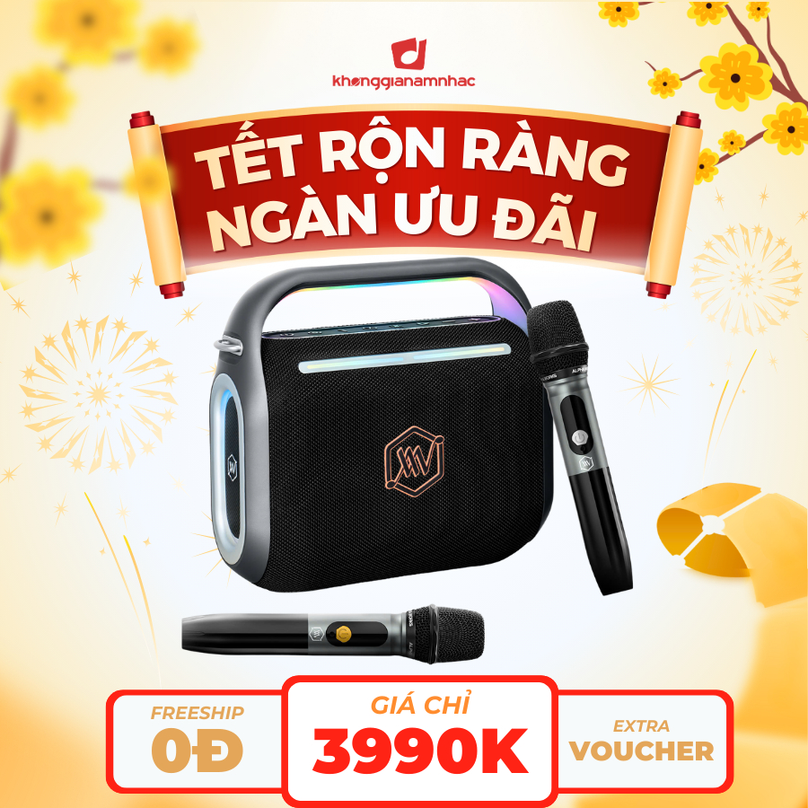 Loa Karaoke Di Động Alpha Works SONIK 120  - Chính hãng PGI