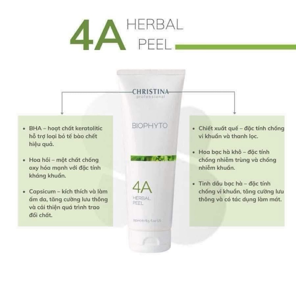 𝐏𝐄𝐄𝐋 𝐓𝐇𝐀̉𝐎 𝐃𝐔̛𝐎̛̣𝐂 - 𝐓𝐀̉𝐎 𝟒𝐀 𝐂𝐇𝐑𝐈𝐒𝐓𝐈𝐍𝐀