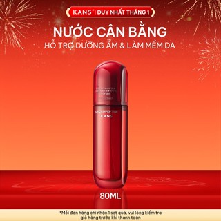  Toner Cấp Ẩm Da KANS Polypeptide Collagen Nước Cân Bằng Nước Hoa  Dành Cho Da Khô Nhạy Cảm - 80ml 