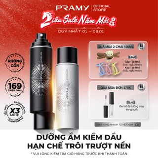 COMBO Xịt Cố Định Makeup PRAMY Giữ Nền Lâu Trôi Dưỡng Ẩm Kiềm Dầu Phù Hợp Mọi Loại Da 100ml 