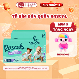  Thùng Tã Bỉm Dán Rascal + Friends Đủ Size - nepshop1 
