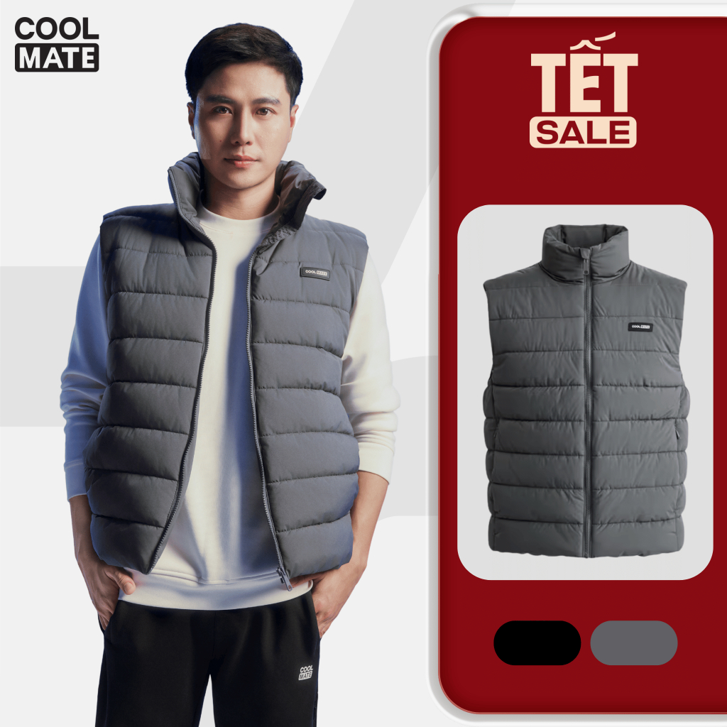 [SALE TẾT]Áo phao dày Ultrawarm Puffer Gile II Giữ ấm, chắn gió tốt Coolmate