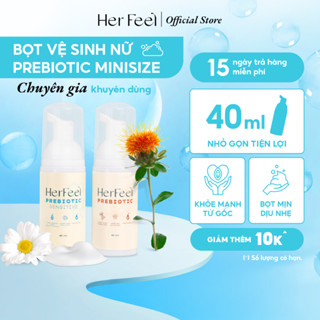  Bọt Dung Dịch Vệ Sinh Nữ PlayAh! Her Feel Prebiotic - Dòng Sensitive Dưỡng Ẩm Chuyên Sâu Rose Sạch Thơm Toàn Diện 40ml 